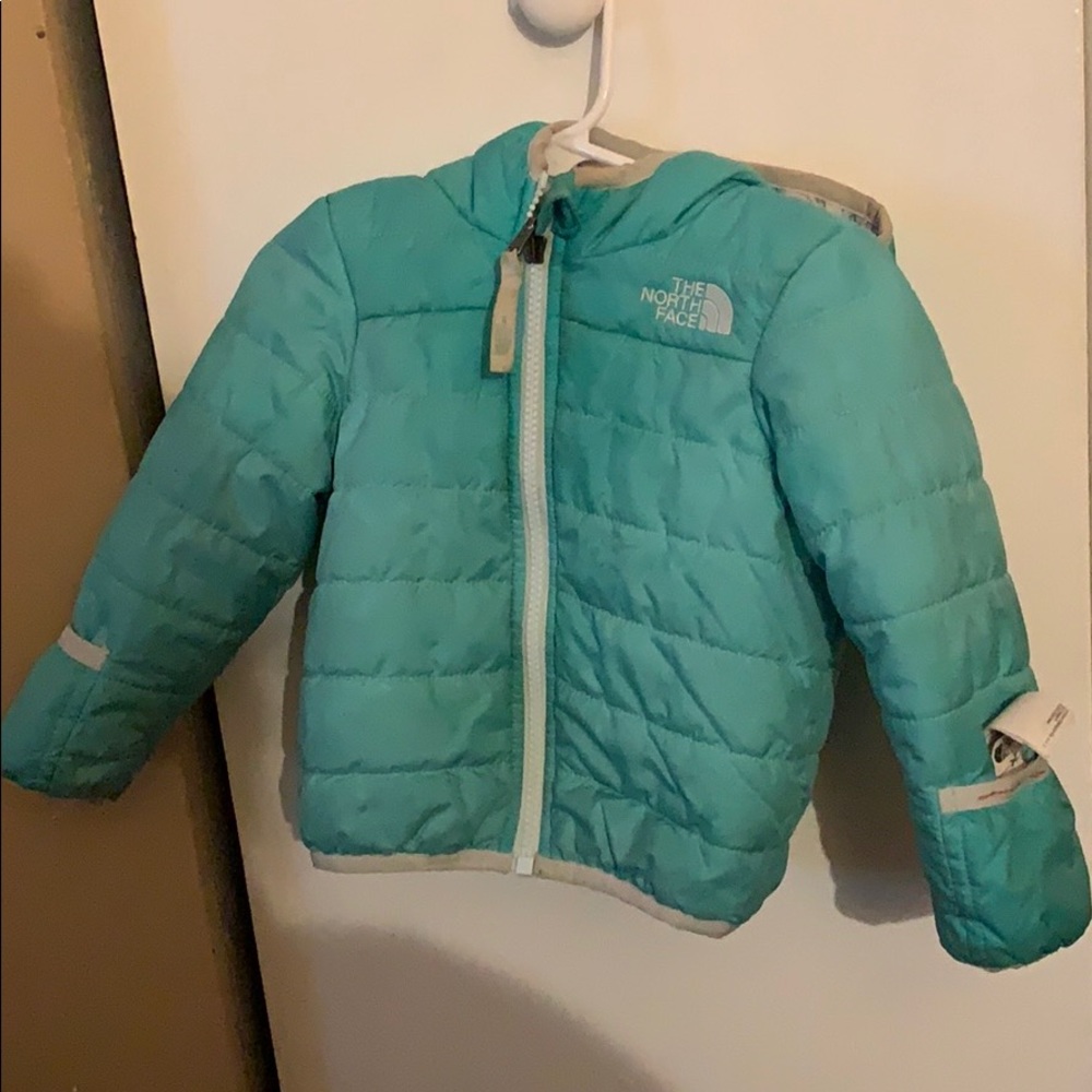 North face Baby Girls Reversible Perrito Jacket